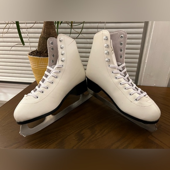 American Athletic Shoe Women's Tricot Lined Ice Skates - Picture 4 of 10